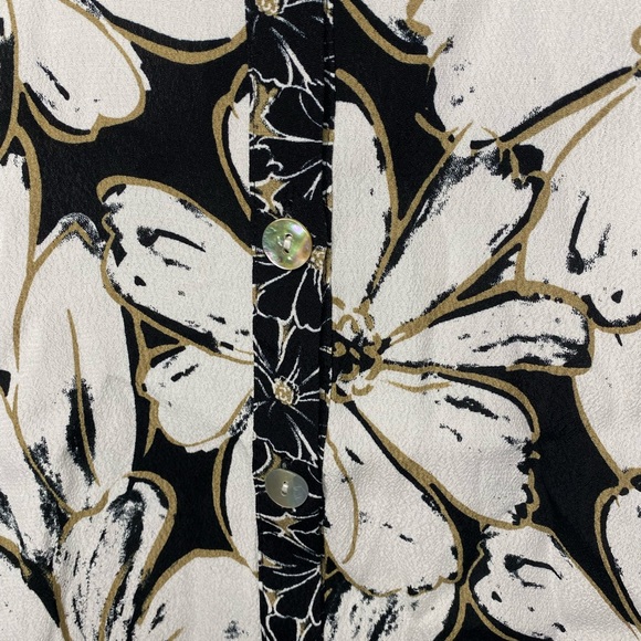 Habitat floral button down. Size S - Picture 9 of 11